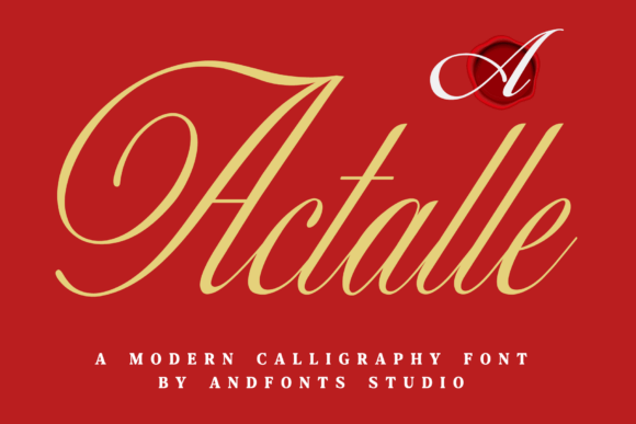 Actalle Font for Modern Branding Projects