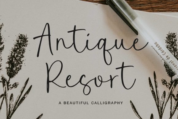 Antique Resort: A Font That Speaks to Your Campaign
