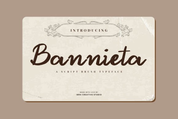 Bannieta: A Script Font That Elevates Digital Branding