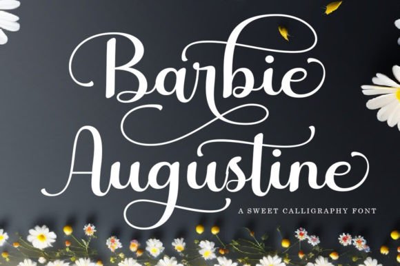 Barbie Augustine Font for Digital Creativity