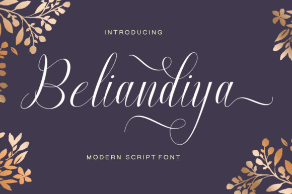 Beliandiya: The Font That Elevates Your Digital Brand