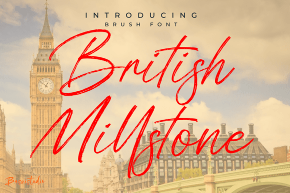 British Millstone: A Script Font for Timeless Branding