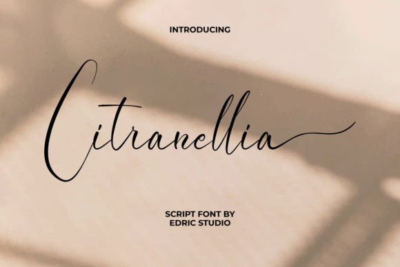 Citranellia: The Font That Elevates Your Brand