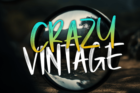 Crazy Vintage: A Timeless Script Font for Digital Design