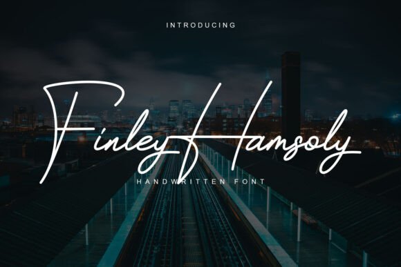 Finley Hamsoly: A Modern Calligraphy Font for Polished Branding