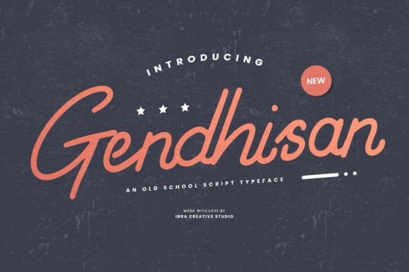 Gendhisan: A Timeless Script Font for Campaign Design