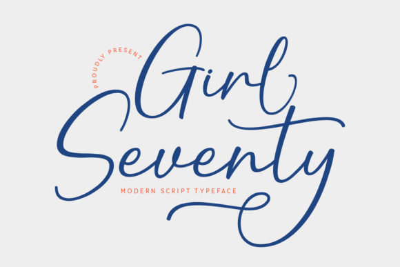 Girl Seventy Font for Professional Branding
