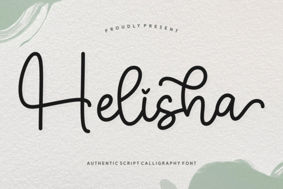 Helisha: A Script Font That Breathes Life Into Your Creations