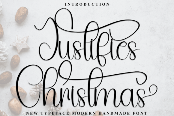 Justifies Christmas: A Font That Elevates Your Brand