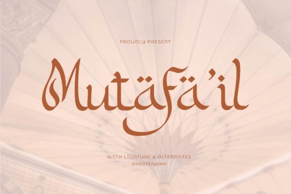 Mutafa’il: A Modern Arabic Typeface for Editorial Design