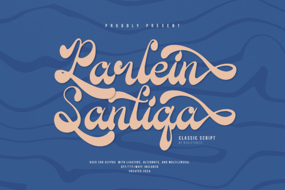 Parlein Santiqa: A Script Font for Timeless Branding
