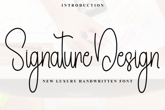 Signature Design: A Font That Speaks to the Heart of Your Craft