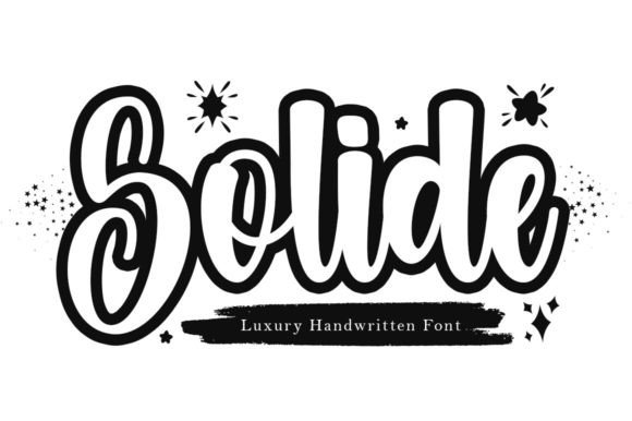 Solide: A Handwritten Font for Timeless Editorial Design
