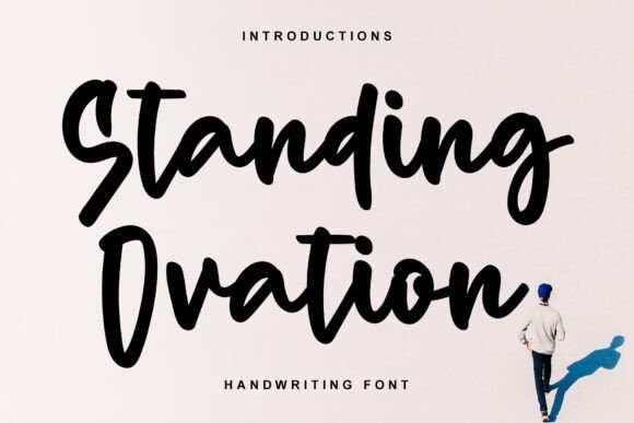Standing Ovation: A Font That Elevates Every Craft Project