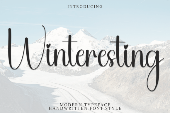Winteresting: The Font That Elevates Your Digital Brand